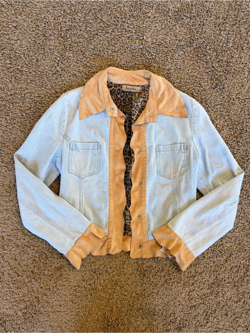 🤎 Vintage Ferrone Made in Italy Y2K Jacket 🤎